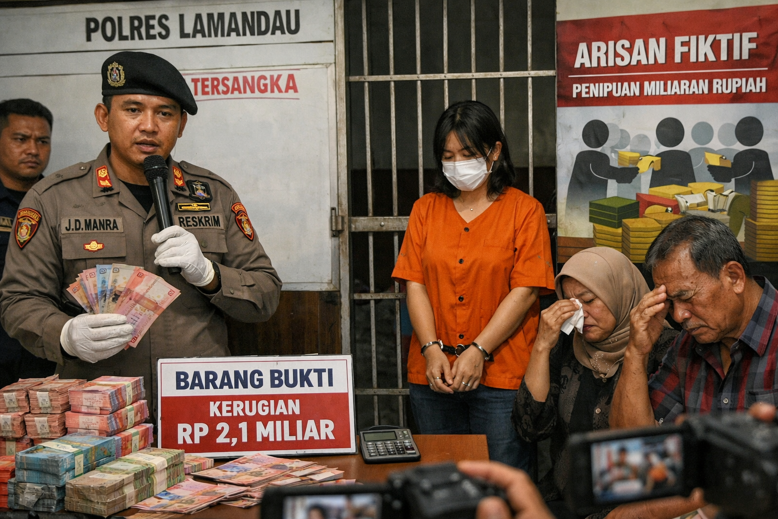 Arisan Fiktif Lamandau: Modus Jual Beli Tipu 46 Korban, Kerugian Rp2,1 Miliar