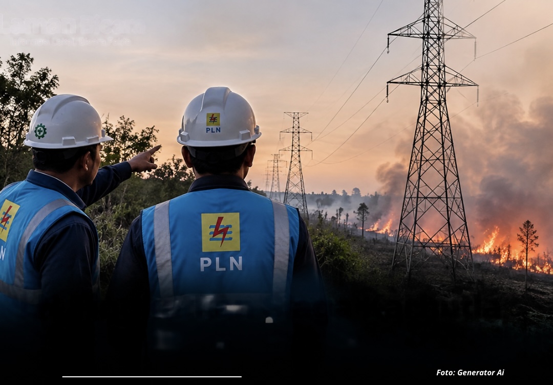 PLN Tingkatkan Siaga Karhutla, Infrastruktur Kelistrikan Kalteng Ikut Dijaga