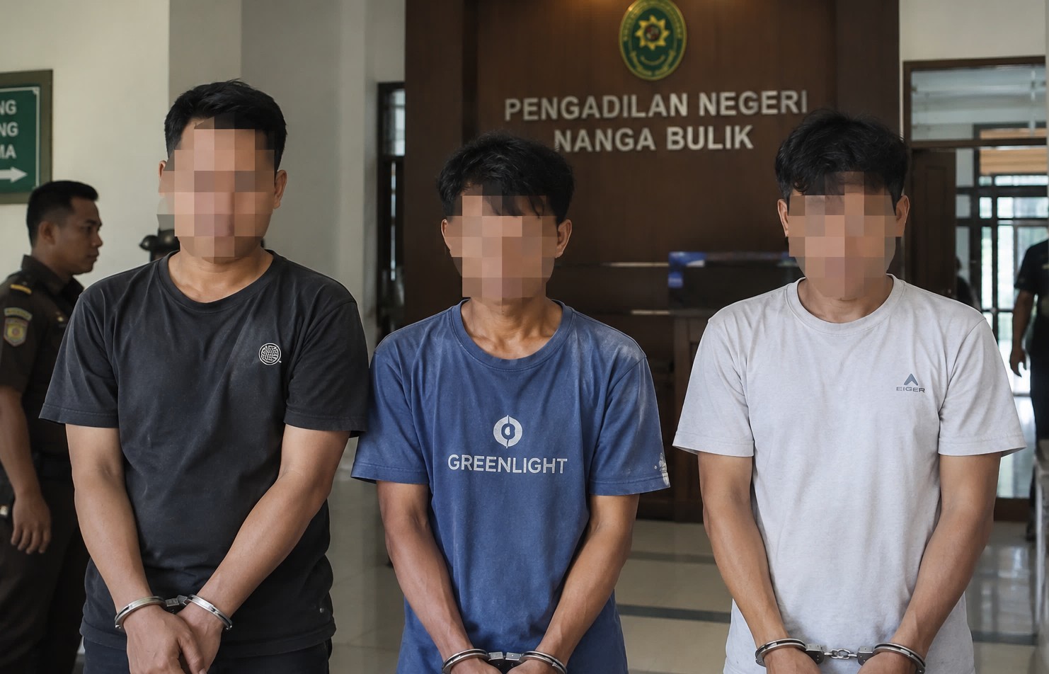 Patungan Rp600 Ribu Beli Sabu, Tiga Pria Lamandau Jalani Persidangan