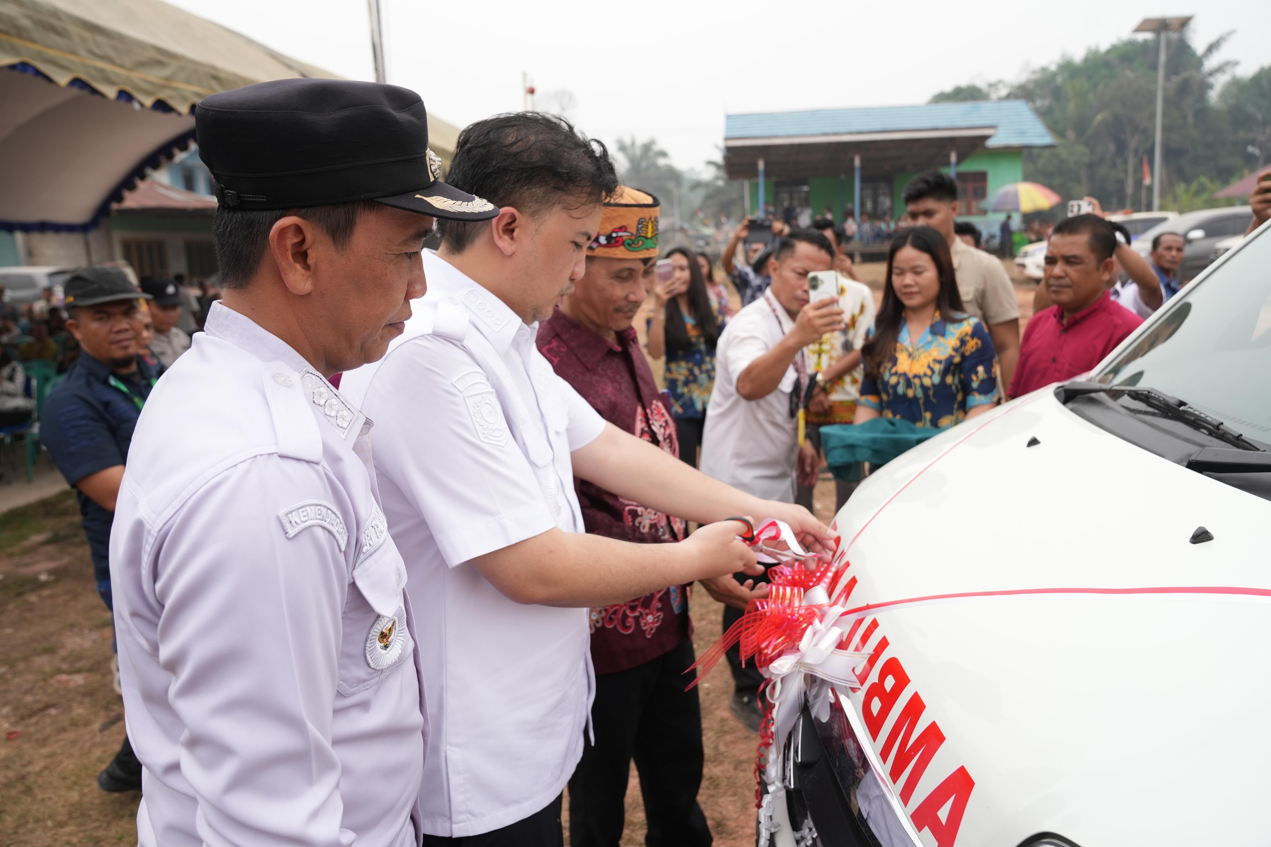 Ambulans Desa Sungai Buluh Diresmikan, Perkuat Layanan Darurat Warga Belantikan Raya